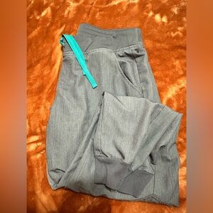 FIGS graphite joggers high waisted XL